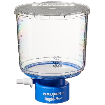 瓶顶过滤器-500ml容量,MF75TM系列，聚苯乙烯外壳，75mmPES滤膜，孔径0.45um,适合瓶颈尺寸45mm，12/箱，295-4545，Nalgene，Thermofisher，赛默飞世尔
