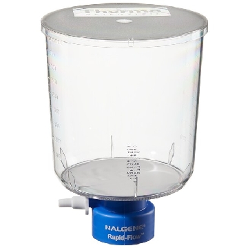 瓶顶过滤器1000ml容量,MF75TM系列，聚苯乙烯外壳，Supor*machV PES膜,孔径0.2um,适合瓶颈尺寸33mm，12/箱，597-3320，Nalgene，Thermofisher，赛默飞世尔