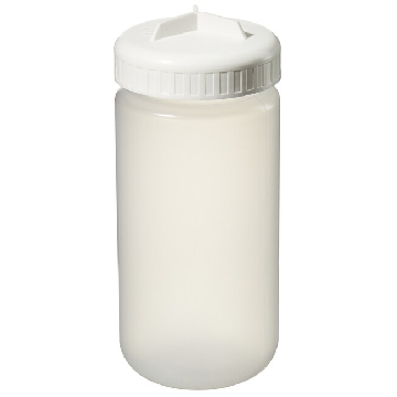 离心瓶（带密封盖），聚丙烯共聚物，聚丙烯螺旋盖，硅胶垫圈，500ml
