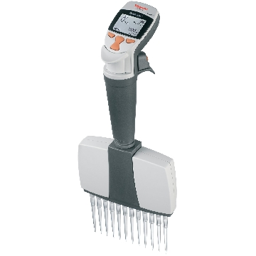 Finnpipette Novus 1-10 µl 中文版本MCP12道电动移液器，Thermofisher，赛默飞世尔