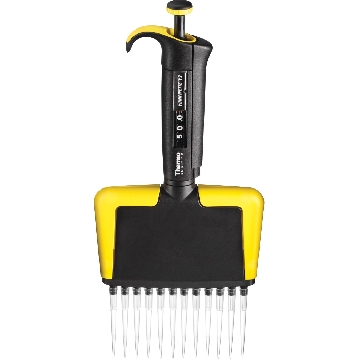 Finnpipette F2 5-50 μl 12道可变量程移液器, CE认证，Thermofisher，赛默飞世尔