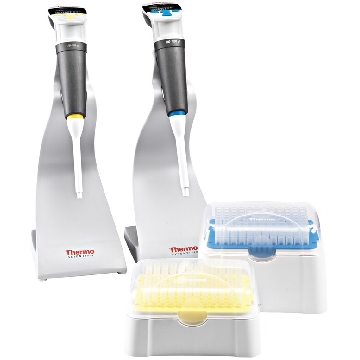 GLP Novus 电动移液器套装-1 (2 支 - 10到1001 µl), 通用型插头，2/盒，Thermofisher，赛默飞世尔