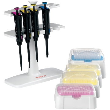 Finnpipette F2 GLP移液器套装-2（0.2-2 µl，2-20ul（用200ul吸头），20-200ul，100-1000 µl），4支/盒，Thermofisher，赛默飞世尔