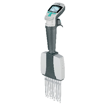 Finnpipette Novus 100-1200 µl** 8道电动移液器, 含通用型插头充电器, CE 认证，Thermofisher，赛默飞世尔