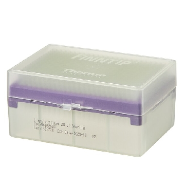 Finntip 带滤芯20-micro无菌吸头, CE认证，10x384/箱，Thermofisher，赛默飞世尔