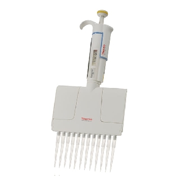 Thermo Scientific  Finnpipette F1 10-100 μl 12道可变量程移液器, CE认证，4661060N，Thermofisher，赛默飞世尔