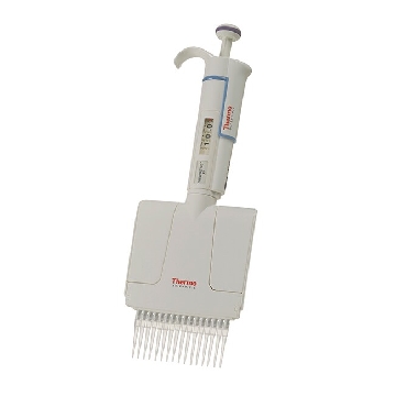 Thermo Scientific  Finnpipette F1 1-10 μl micro 16道可变量程移液器, CE认证，4661080N，Thermofisher，赛默飞世尔