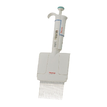 Thermo Scientific  Finnpipette F1 5-50 μl micro 16道可变量程移液器, CE认证，4661090N，Thermofisher，赛默飞世尔