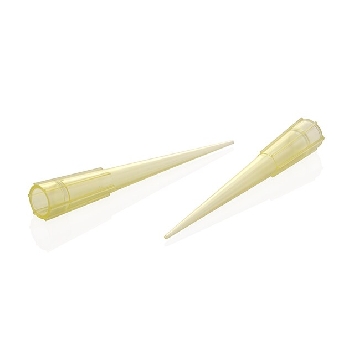 1-200µl薄壁吸头,黄色,非灭菌,2x5板/包装,5包装/箱，QSP，Thermofisher，赛默飞世尔