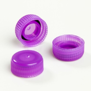 常规,紫色,无菌,含O型环螺纹盖，Screw Cap with O-ring, Violet, E-Beam Sterile, cap only no tube，3471VS，Thermofisher，赛默飞世尔