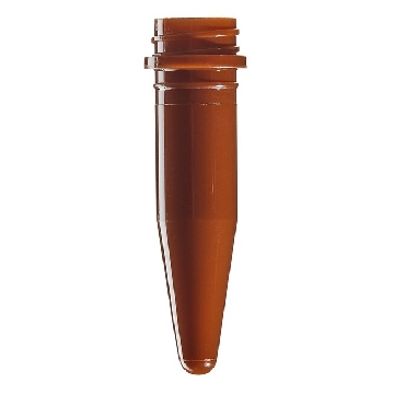1.5ml,无凸纹,尖底,棕色,非灭菌,无盖,管，1.5ml Screw Cap Tube, NonKnurl, NonSkirted,Amber, Non-Sterile tube only no cap，3466ANK，Thermofisher，赛默飞世尔