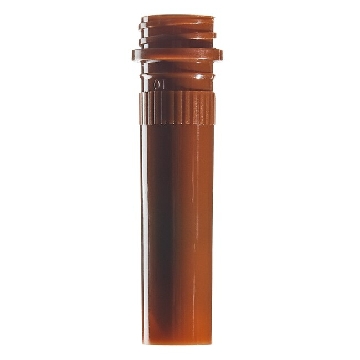 1.5ml,凸纹,可立,棕色,非灭菌,无盖,管，1.5ml Screw Cap Tube,Knurl,Skirted,Amber, Non-Sterile tube only no cap，3478A，Thermofisher，赛默飞世尔