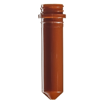 2.0ml,无凸纹,尖底,棕色,非灭菌,无盖,管，2.0ml Screw Cap Tube, NonKnurl, NonSkirted,Amber, Non-Sterile tube only no cap，3470ANK，Thermofisher，赛默飞世尔