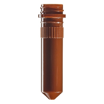 2.0ml,凸纹,尖底,棕色,非灭菌,无盖,管，2.0ml Screw Cap Tube,Knurl, NonSkirted,Amber, Non-Sterile tube only no cap，3470A，Thermofisher，赛默飞世尔