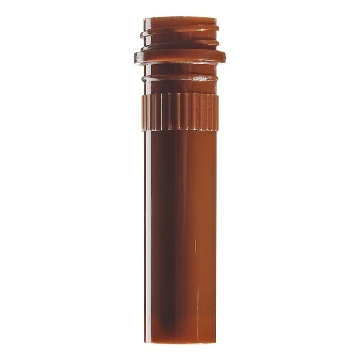 2.0ml,凸纹,可立,棕色,非灭菌,无盖,管，2.0ml Screw Cap Tube,Knurl,Skirted,Amber, Non-Sterile tube only no cap，3490A，Thermofisher，赛默飞世尔