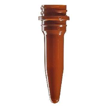 0.5ml,无凸纹,尖底,棕色,无菌,无盖,管，0.5ml Screw Cap Tube, NonKnurl, NonSkirted,Amber, E-Beam Sterile, tube only no cap，3462ANKS，Thermofisher，赛默飞世尔