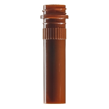 0.5ml,凸纹,可立,棕色,无菌,无盖,管，0.5ml Screw Cap Tube,Knurl,Skirted,Amber, E-Beam Sterile, tube only no cap，3422AS，Thermofisher，赛默飞世尔