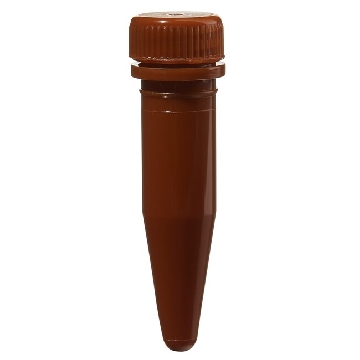 1.5ml,无凸纹,尖底,棕色,非灭菌,含盖,管，1.5ml Screw Cap Tube, NonKnurl, NonSkirted,Amber, Non-Sterile tube w/ unattached cap，3464ANK，Thermofisher，赛默飞世尔