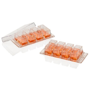 LAB-TekTMⅡ，腔室盖玻片，1.0硼酸硅玻璃，通过CE认证，已灭菌，孔数，4，LAB-TEK CHAMBER CVG 4 WELL，155383，Nunc