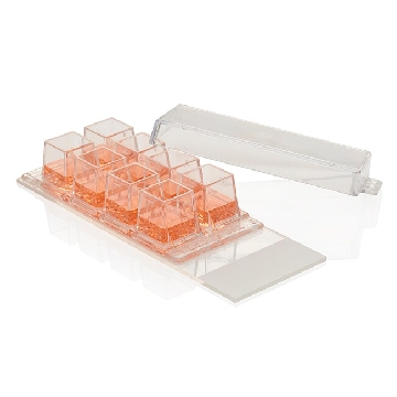 LAB-TekTM，腔室玻片，通过CE认证，已灭菌，孔数，1.玻片材料，玻璃，CHAMBER SLIDE 1 WELL GLASS==，177372，Nunc