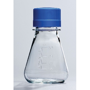 一次性无菌平底锥形瓶，PETG，125ml容量，24/箱，4115-0125，Nalgene，Thermofisher，赛默飞世尔