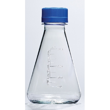 一次性无菌锥形瓶，平μ底，500ml，PETG
