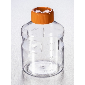 储液瓶，易握型，500ml，45mm颈尺寸，带盖，灭菌，2个/包/12包/箱，BOTTLE,500ML,.45MM,PS,W/CAP,S,IND,2/24，型号430282，Corning，康宁