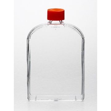 培养瓶，175cm²，直角角度颈，密封盖，PS（聚苯乙烯）材质，灭菌，散装，5个/包/10包/箱，FLASK,175CM,ANG,PLG,PS,S,BK,5/50，型号431079，Corning，康宁