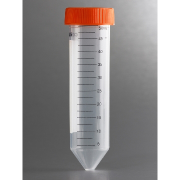 离心管，50ml，密封盖，PP（聚丙烯）材质，灭菌，25个/包/20包/箱，TUBE,CENT,50ML,PLUG SEAL,PP,S,25RK/500，型号430290，Corning，康宁