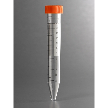离心管，15ml，密封盖，PP（聚丙烯）材质，灭菌（cf 430052），25个/包/20包/箱，TUBE,CENT,15ML,PLG SEAL,PP,S,25SLV/500，型号430766，Corning，康宁