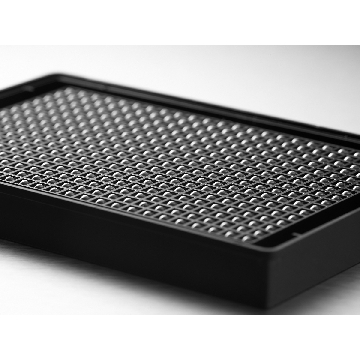 PLATE,384WL,SPHEROID,BLK CLR ROUND BTM,ULA COATED,W/LID,S,5/5，5个/包/1包/箱，型号4516，Corning，康宁