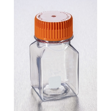 容量瓶，BOTTLE,125mL,PET,45mm ORANGE CAP,S,IND WRAPPED,12/24，型号431530，Corning，康宁