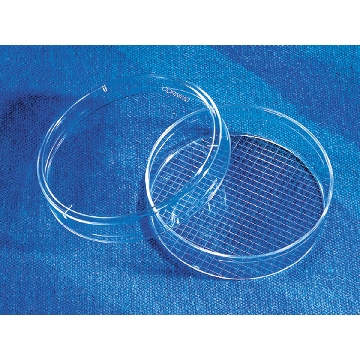 培养皿60X15MM，带格，TC表面，PS材质，灭菌，大包装，20个/包/25包/箱，DISH,60X15MM,GRID,TCT,PS,S,BK,20/500，型号430196，Corning，康宁
