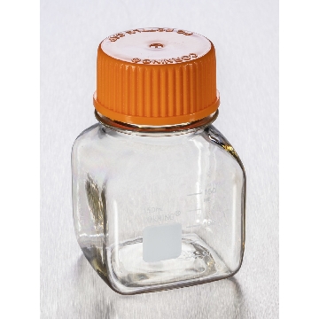 储液瓶 150ml方形瓶 聚碳酸酯材质，12个/包/2包/箱，BOTTLE,150mL,SQUARE,POLYCARBONATE,S,BK,12/24，型号431430，Corning，康宁