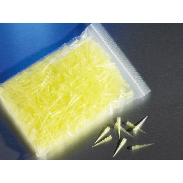 吸头，TIPS,200UL,YELLOW GRADUATED STANDARDIZATION,S,BK,1000/10000，1000个/包/10包/箱，型号4112，Corning，康宁