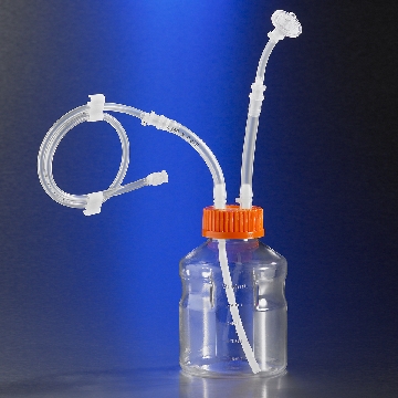 储液瓶，Corning Easy Grip Storage Bottle, 1000mL Polystyrene bottle with Closed System Tubing accessories with 0.2µm PTFE Filter and MPC, and with Diptube, Sterile, 1 per bag, 4 per case，11681，Corning，康宁