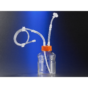 储液瓶，Corning Easy Grip Storage Bottle, 500mL Polystyrene bottle with Closed System Tubing accessories with 0.2µm PTFE Filter and MLL, and with Diptube, Sterile, 1 per bag, 4 per case，11665，Corning，康宁