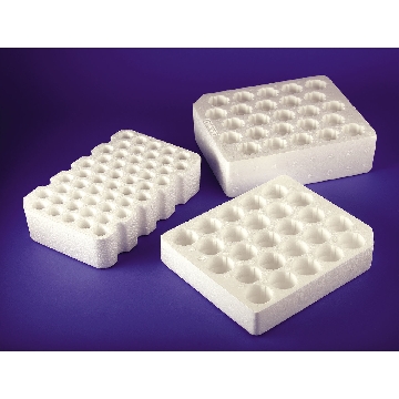 50ml离心管泡沫架，20个/包/1包/箱，CENTRIFUGE, STYROFOAM TUBE RACK, 50ML,NS,20/20，型号4365，Corning，康宁