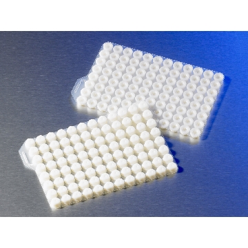 2D冻存管垫，Corning Thermoplastic Elastomer (TPE) 96 Storage Tube Septum Cap on Mat, 96 Caps per Mat, 960/Pack, 5 Packs/Case, 4800 Caps/Case，8507，Corning，康宁