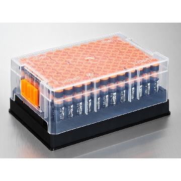 2D冻存管，Corning 96 1D/2D Bar Coded Storage Tubes, 1.3mL, With Screw Caps, Racked, 96/Rack, 10 Racks/Case, 960 Tubes/Case，8503，Corning，康宁