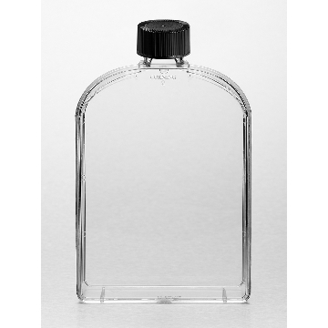 培养瓶，175cm²，直角角度颈，聚酯盖，PS（聚苯乙烯）材质，灭菌，大包装，5个/包/10包/箱，FLASK,175CM,ANG,PHEN,PS,S,BK,5/50，型号431085，Corning，康宁