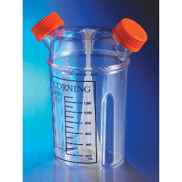 1L容量一次性转瓶，排气盖，无菌，DISPOSABLE SPINNER FLASK,1L,WITH VENT CAP,S,S,IND,1/6，型号3580，Corning，康宁