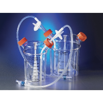 1升容量一次性转瓶，1个/包/6包/箱，L Disposable Spinner Flask, Solid Cap, Sterile, with MPC Accessory，型号3546，Corning，康宁