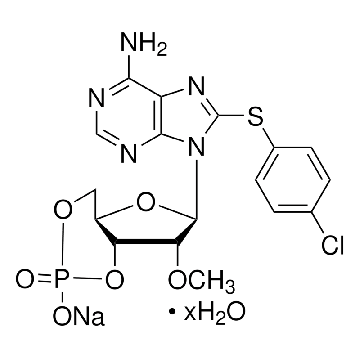 8-（4-氯苯硫基）-2′-O-甲基腺苷- 3′,5′-环一磷酸 单钠 水合物，5MG，C8988-5MG，Sigma