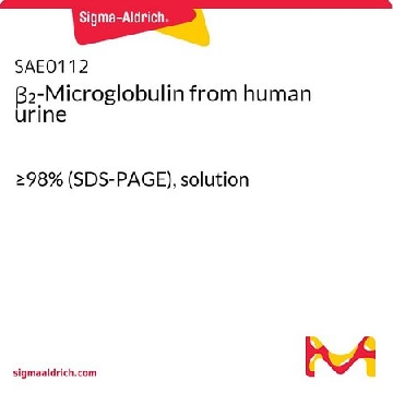 β₂-微球蛋白 来源于人类尿液，100UG，SAE0112-100UG，Sigma