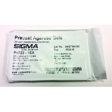 预制琼脂糖凝胶，1PKG，P5722-1PAK，Sigma