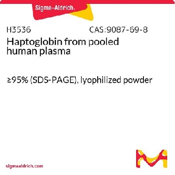 结合柱蛋白 来源于混合人类血浆，5MG，H3536-5MG，Sigma