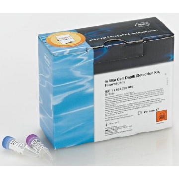 原位细胞死亡检测试剂盒，荧光素法，50TESTS，11684795910，Roche
