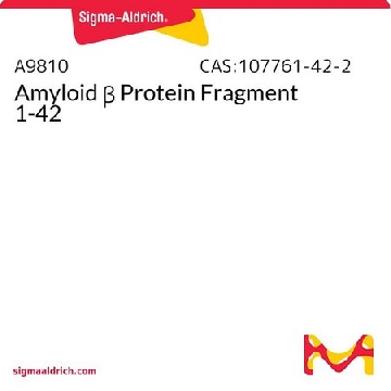 淀粉样蛋白β蛋白片段1-42，0.1MG，A9810-.1MG，Sigma