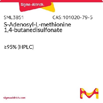 S-Adenosyl-L-methionine 1,4-butanedisulfonate，10MG，SML3851-10MG，Sigma